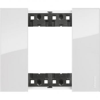 LNOW - coverplate 2P Ice Legrand Living Now BT-KA4802DW