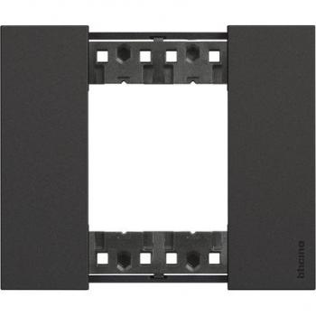 LNOW - coverplate 2P Black Legrand Living Now BT-KA4802KG