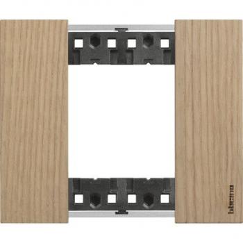 LNOW - coverplate 2P Walnut Legrand Living Now BT-KA4802LM