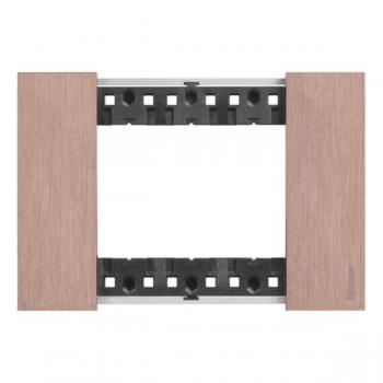 LNOW - coverplate 3P Copper Legrand Living Now BT-KA4803ZM