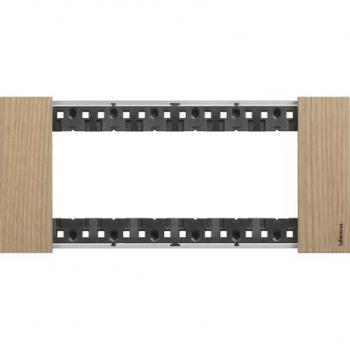 LNOW - coverplate 6P Walnut Legrand Living Now BT-KA4806LM