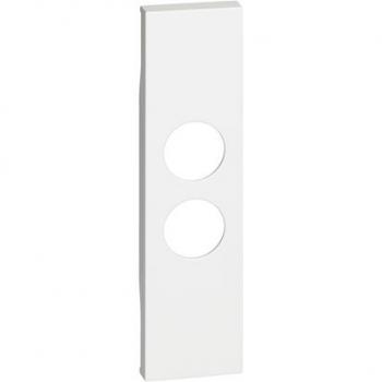 Cover 2 holes 1m white Legrand Living Now BT-KW09