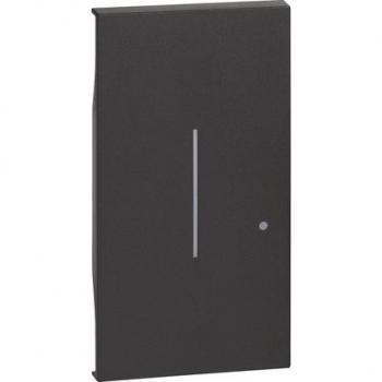 Cover dimmer Magellan 2m black Legrand Living Now BT-KG33M2