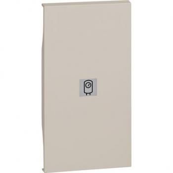 L.NOW - cover comando boiler 2 mod. sabbia Legrand Living Now BT-KM01M2SN