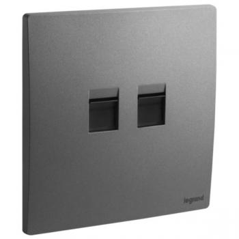 DOUBLE KEYSTONE ADAPTER Legrand Mallia Senses 281195DS