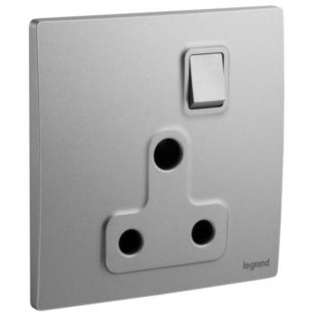 1G BS 15A SWITCHED SOCKET  Legrand Mallia Senses 281128DS