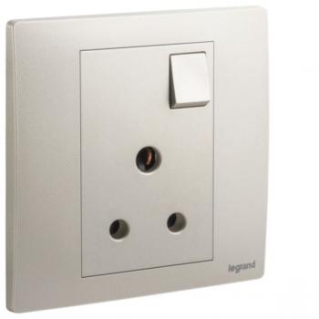 1G BS 5A SWITCHED SOCKET Legrand Mallia Senses 281132CH