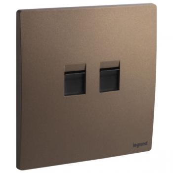 DOUBLE KEYSTONE ADAPTER Legrand Mallia Senses 281195DB