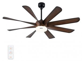 Quạt trần trang trí Nanoco NCFD6089L  8 cánh, DC, remote