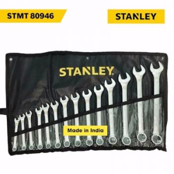 Bộ cờ lê Stanley 80-946 , đầu tròng, đầu mở 14 chiếc 8,9,10,11,12,13,14,15,16,17,19,21,22,24mm , INDIA
