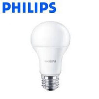 Bóng led tiết kiệm điện philips essential 12w-95w e27 a60, 1150lm,6500k-trắng