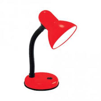  Đèn bàn Điện Quang ĐQ DKL03 B (chóa sắt, đỏ đen, có bóng) 