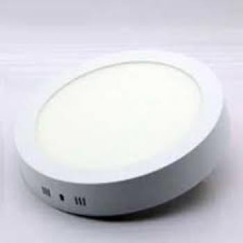  Đèn ốp nổi LED tròn vỏ trắng TLC TLC-OT-12W01 KT: Φ180 x H35 CS: 12w , Ánh sáng trắng 