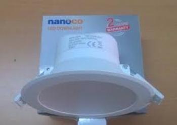 Đèn Downlight Nanoco 8W phi 90, ánh sáng trắng Nanoco