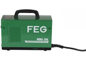 Máy hàn điện tử FEG, MMA-200 Dòng ra 10-200A, que hàn 1.6-4.0mm