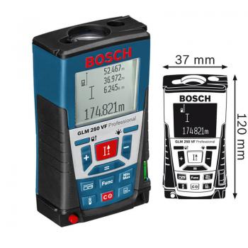 Máy đo khoảng cách laser Bosch GLM 250 VF Đo 250m, Pin Li-ON