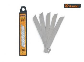 Lưỡi dao rọc giấy bảng nhỏ Asaki AK-8766 80 x 9 x 0.5mm