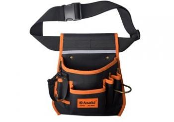 Túi đeo thắt lưng đựng đồ nghềcao cấp  Asaki AK-9986 11 ngăn