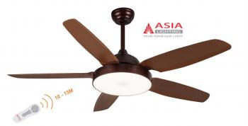 Quạt trần Asia QT01-N, Công suất 38W,  Sải cánh: 1320mm