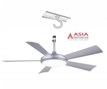 Quạt trần Asia QT01-T, Công suất 38W,  Sải cánh: 1320mm