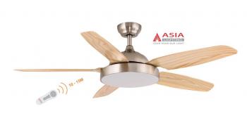 Quạt trần Asia QT04-G, Công suất 38W,  Sải cánh: 1370mm