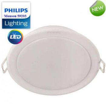 Đèn LED Downlight philips 59203 10W 900lm, lỗ cắt 125mm Vàng