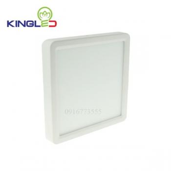 Đèn led ốp trần Kingled 18w, vuông 220mm, AS Trắng/Vàng