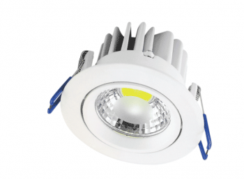 Đèn downlight âm trần Paragon PRDFF90L5 5W, đường kính 90mm, khoét lỗ 75mm, ánh sáng 3000/4200/6500K, 100-240V, pf≥0.9, 50000giờ, CRI≥80