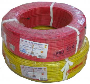 Dây đơn VCm 1x6,0 Trần Phú, cuộn 200 mét