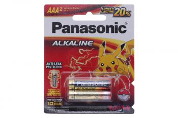 Pin kiềm - Alkaline AAA Panasonic LR03T/2BNPEV  - Vỉ 2 viên (vỉ hẹp)