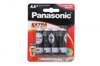 Pin than tiểu Đen AA Panasonic R6NT/4B - vỉ bìa 4 viên