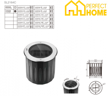 Đèn âm đất Shylon SL2164C, Công suất 40W, Chip Cree/Osram; IP67