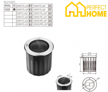 Đèn âm đất Shylon SL2162C, Công suất 20W, Chip Cree/Osram; IP67