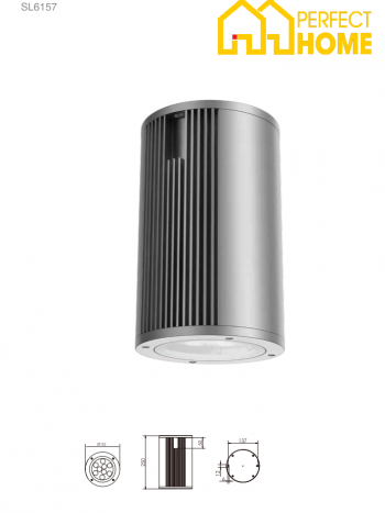 Đèn trụ ngoài trời Shylon SL6157, Công suất 11W-26W, Chip Cree, IP66