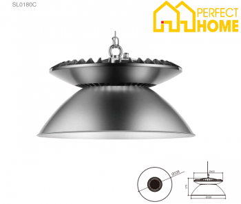 Đèn xưởng Highbay Shylon SL1080C, Công suất: 155W-208W, Chip Cree/Lumileds, IP65