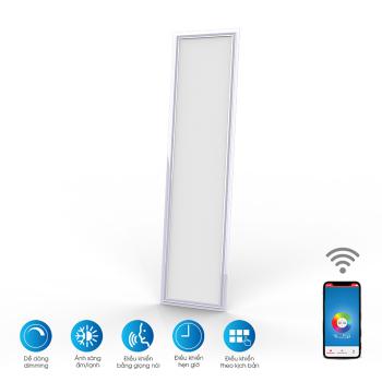 Đèn Panel tấm Smartwifi Rạng đông D P02 30x120/40W.WF, dài màu: 3000K-6500K