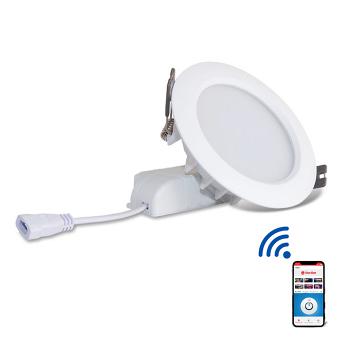 Đèn Downlight Smartwifi Rạng Đông D AT16L 90/7W.WF, Ánh sáng: 3000K-6500K