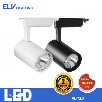 Đèn LED rọi ray ELV 10W đen 3000K -  VLT10 GDS/XDS BK 30K/40K/65K