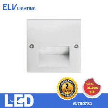 Đèn led chân tường ELV VL760781 3W, Ánh sáng: 3000K/4000K/6500K