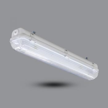 Máng đèn chống thấm dùng bóng led Paragon PIFH118L10 / PIFH218L20 / PIFH136L18 / PIFH236L36  , ánh sáng 6500K (3000/4200K option), 180-240V, pf≥0.9, 50000giờ, CRI≥80, IP65